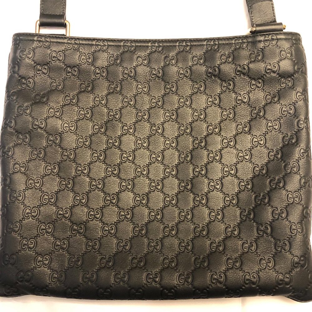 ❌ SOLD ❌ Authentic GUCCI Guccissima Leather Messenger Bag - Picture 1 of 9